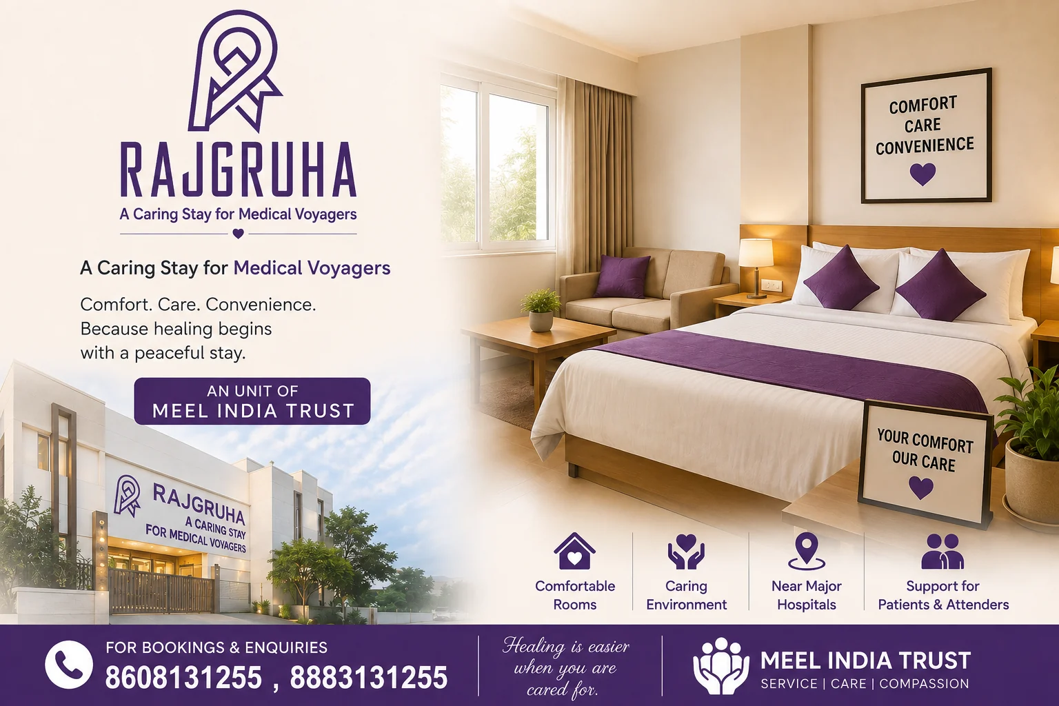 Rajgruha – A Caring Stay for Medical Voyagers