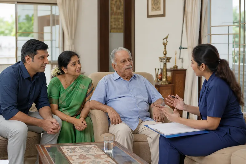 Care consultation at home